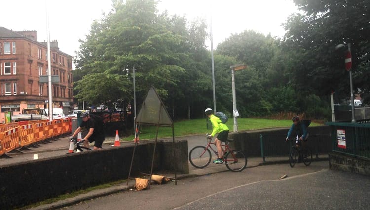 Clyde Tunnel to new hospital, meeting with local Councillor