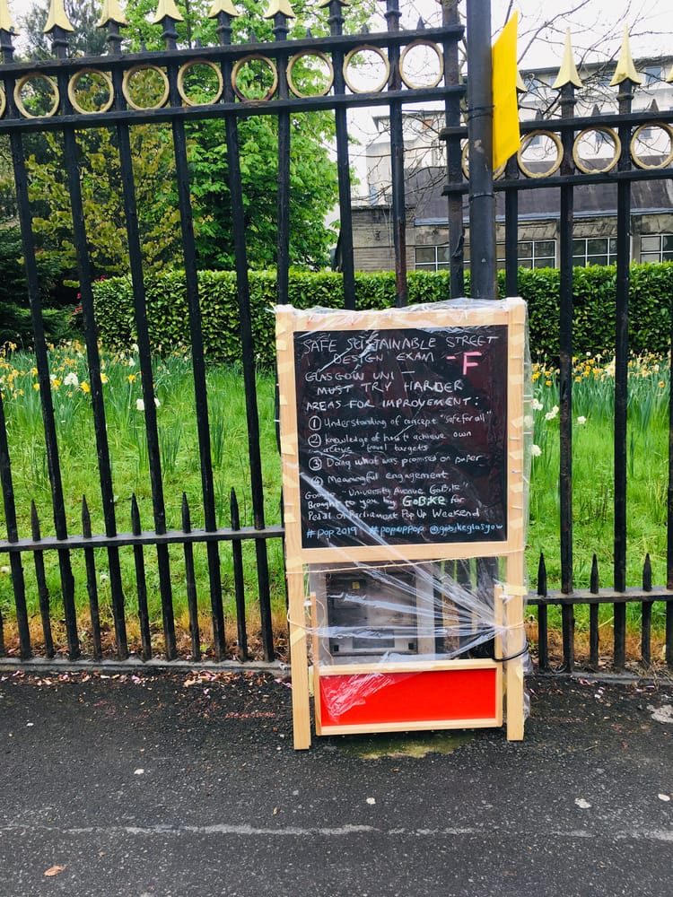 GoBike Board of Shame Pop Up - University Avenue