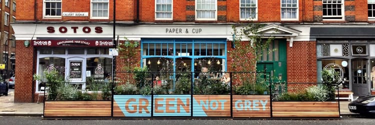 Green not Grey for our Streets - What street in Glasgow wouldn't look better with a Parklet?