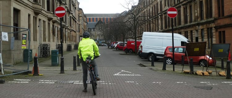 Contraflow Cycling: Open letter to Glasgow City Council and Police Scotland