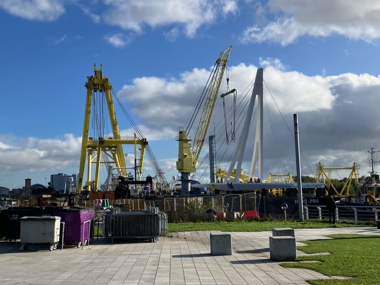 Govan to Partick bridge - major progress