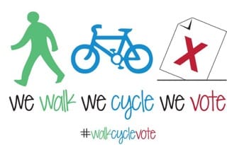 We Walk, We Cycle, We Vote - new website up and running