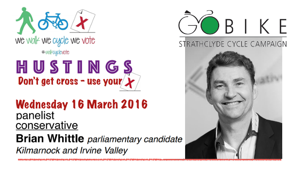 Hustings: candidate Brian Whittle, Conservative