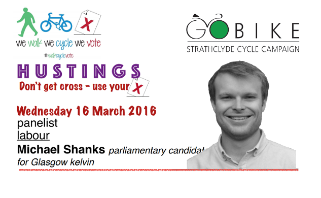 Hustings: candidate Michael Shanks, Labour Party