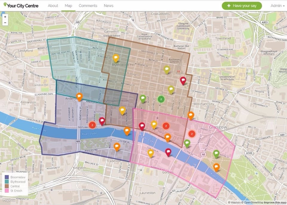 Glasgow City Centre - give your views!