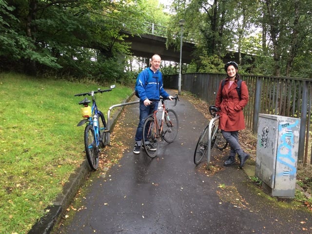 Glasgow Councillor Ward tour 2, Garnethill in Ward 10 with Green Councillor, Christy Mearns