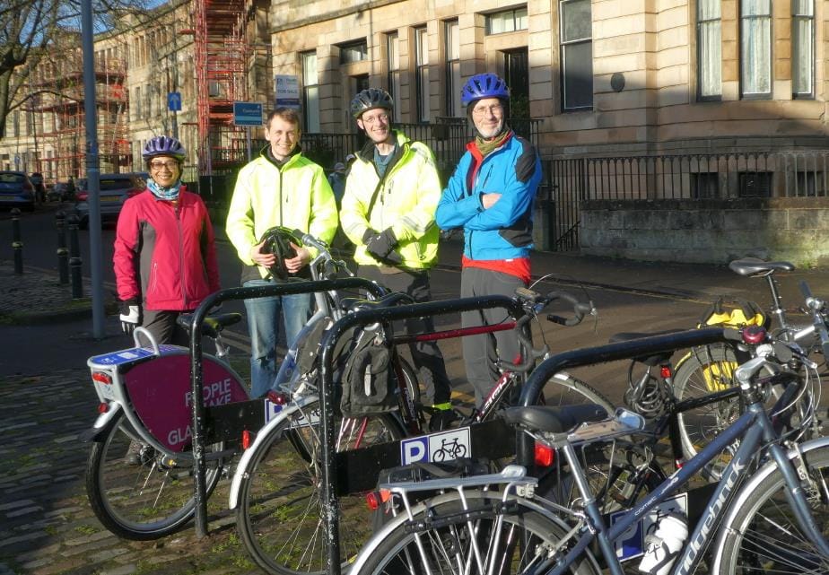 Councillor Tour 10, Govan, Ward 5 with Councillor Allan Young (Green Party), 11 November 2017