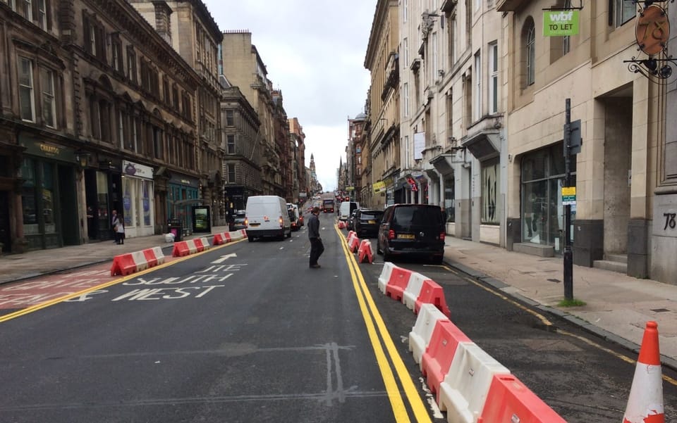 Is it a bike lane, a wider footway or a parking space?