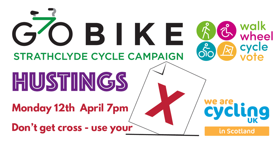 GoBike Scottish Holyrood 2021 Election Hustings