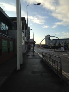 Finnieston Street, east footway