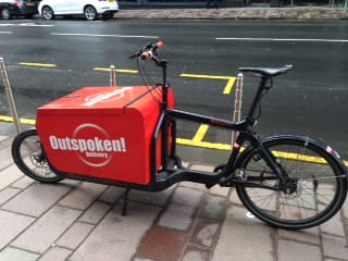 Outspoken Bike, Bothwell St May 2015