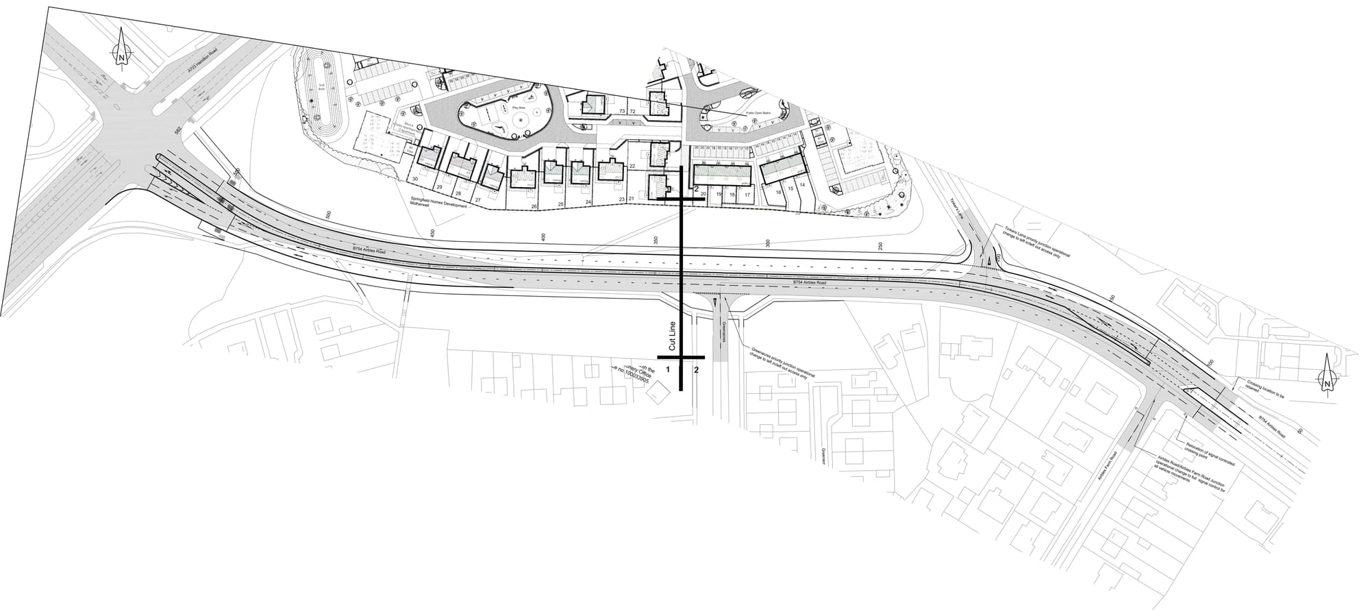 Hamilton Rd/Airbles Rd plans combined