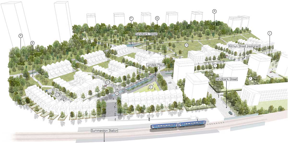 Maryhill North TRA Masterplan area