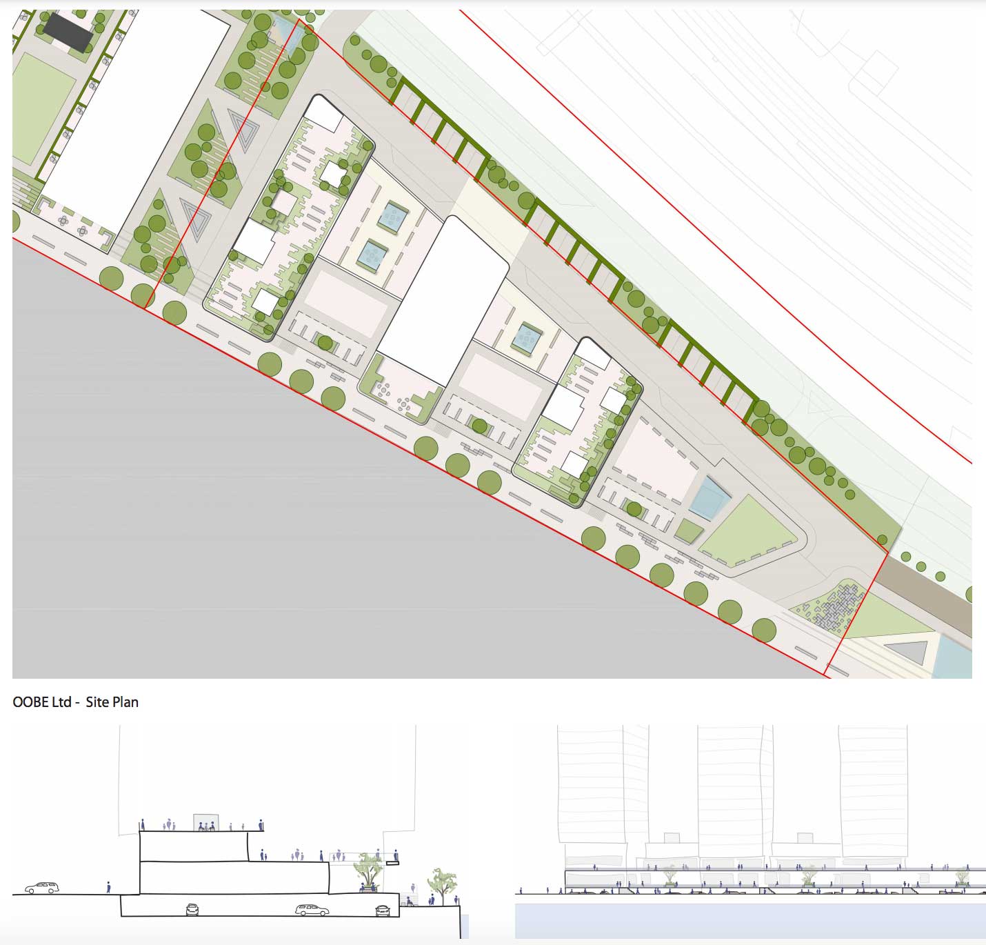 Yorkhill Quay site plans