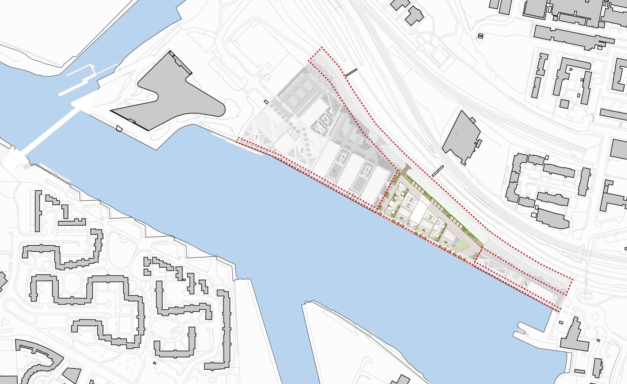 Yorkhill Quay Phase 2 map