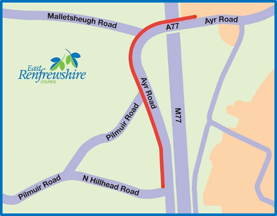 Ayr Road (South) map