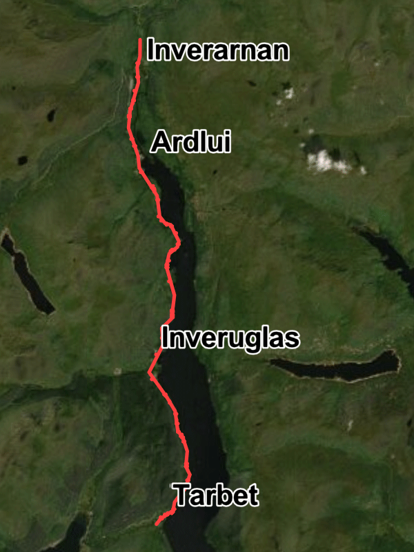 Tarbet–Inverarnan route