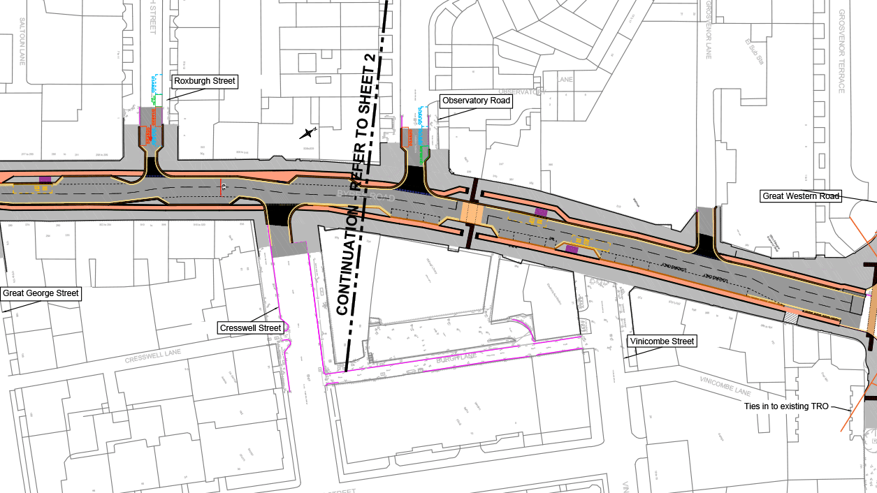 Byres Rd plans at Great Western Rd