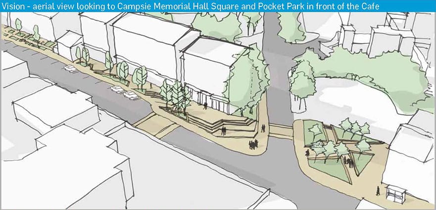 Lennoxtown boards detail sketch