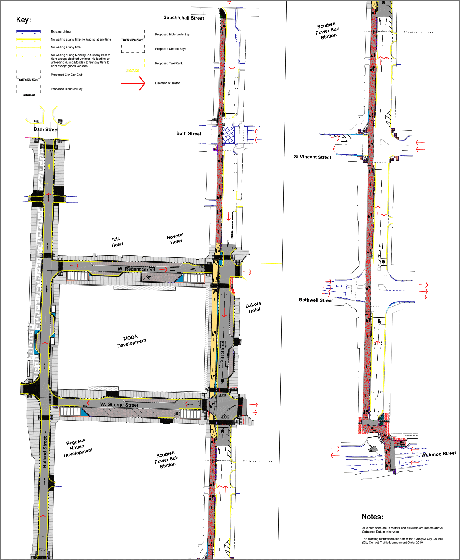 Plans for Pitt St