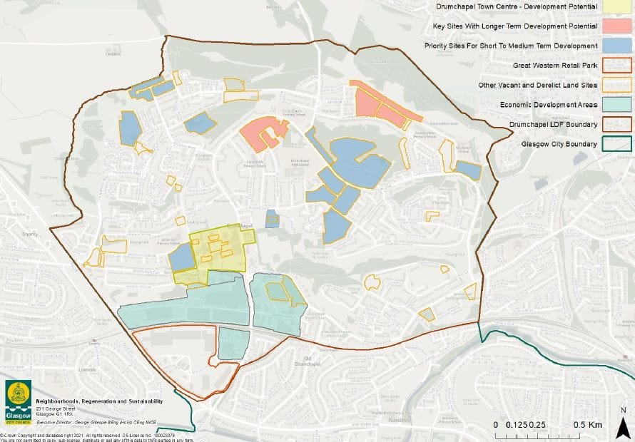 Drumchapel LDF map