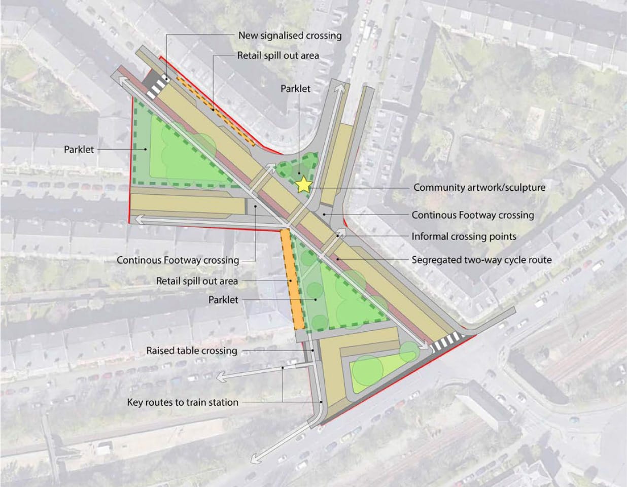 Kildrostan Triangle zonal plan (Mansewood Shawlands LN)