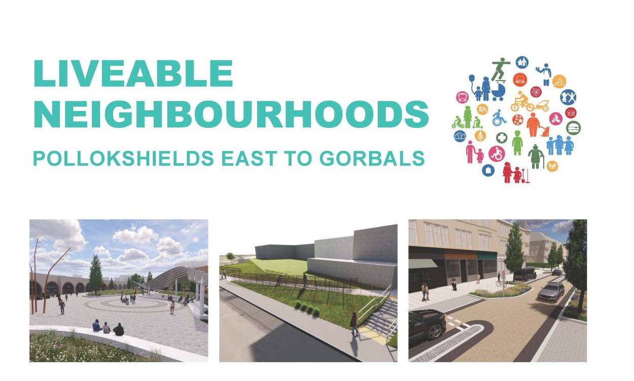 Pollokshields East–Gorbals LN visuals